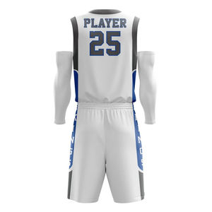 Ropa de baloncesto deportiva americana de verano personalizable Camiseta de baloncesto de diseño completo - Product Image 3