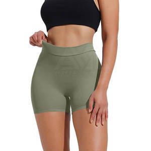 Shorts Cortos de Cintura Alta para Mujer, Transpirables, de Spandex/Poliéster, Shorts Cortos de Verano con Logotipo Personalizado al por Mayor - Product Image 5