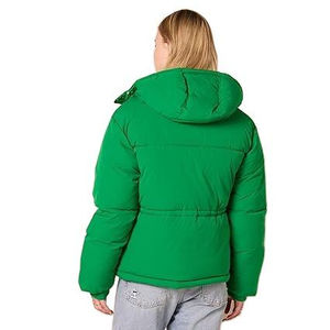 Veste matelassée tendance pour femmes 2025, imperméable, coupe-vent, tissu personnalisable, doublure en polyester, rembourrage en coton, surdimensionnée - Product Image 4