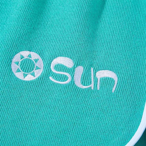 Novedad de verano, pantalones cortos de manga corta con volantes de punto suave y cómodos sólidos con cintura elástica - Product Image 3
