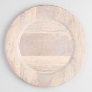 Platos de Madera de Nogal Mate, Platos Redondos Rústicos para Cena, Platos de Servir de Madera Hechos a Mano, Juego de Vajilla Marrón Oscuro - Product Image 6