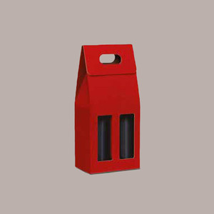 เซรั่มน้ำมันสีแดง10ชิ้นกล่อง180x90H390mm กระดาษแข็งสำหรับ2ขวดสำหรับทาเล็บน้ำมันบำรุงผิวขนตา - Product Image 1