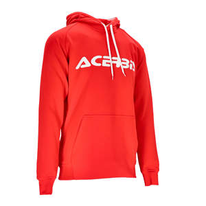 Sudadera Acerbis S-LOGO 100% Algodón Gris Claro Talla XL con Estampado y Bordado, Diseño Sólido - Product Image 1