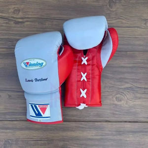 Guantes de Boxeo Personalizados Hechos a Mano con Cuero Genuino, Nombre Personalizado, Equipo de Boxeo Profesional para Entrenamiento y Combate - Product Image 6