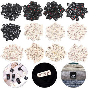 Étiquettes de vêtements en polyester tissées personnalisées à impression - Product Image 5