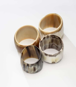 Anillos para Servilletas de Cuerno de Búfalo, Ecológicos, Personalizables, Vajilla de Alta Calidad para Hogar, Restaurante, Boda, Estilo Moderno y Clásico - Product Image 4