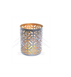 Modern Metal Cutout Candle Holder Set Iron Filigree Tea Light Holders for Home Decor Wedding <b>Centerpieces</b> and Garden Lanterns - Product Image 5