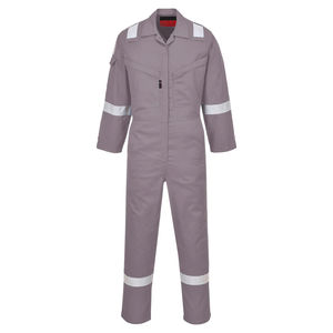 Combinaison de travail pour homme, ignifuge, réfléchissante, vêtements de travail, protection au travail, 100% coton - Product Image 1