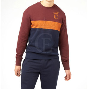 Sweatshirts pour hommes personnalisés Sweatshirts pour hommes de couleur unie Sweatshirts à manches longues respirants de haute qualité pour les hommes - Product Image 1