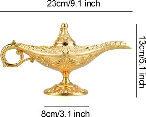 Lampe magique en laiton du génie - Product Image 6