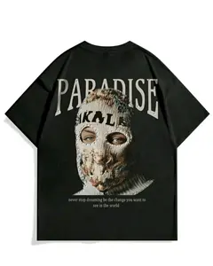 Camisetas de Algodón Supima Pesado de Calidad de Lujo OEM, Corte Regular Informal Personalizado, con Características Transpirables y Ecológicas para Hombre - Product Image 4