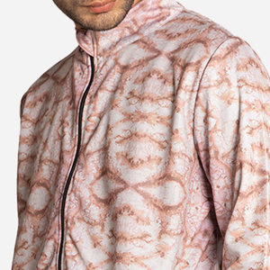 Vente en gros 100% coton survêtement de gymnastique pour hommes personnalisé uni avec motif 3D en relief brodé logo épissure ensembles de couleurs pour l'hiver - Product Image 5