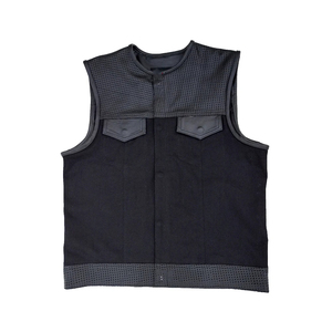 Chaleco de Motociclismo de Invierno Resistente al Viento, de Cuero de Calidad Duradera, Sin Mangas, Precio Razonable, Nuevas Llegadas - Product Image 3