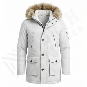 Veste parka de montagne chaude, coupe-vent, vêtements d'extérieur thermiques isolés pour hommes, protection contre la neige robuste, vêtements respirants - Product Image 1