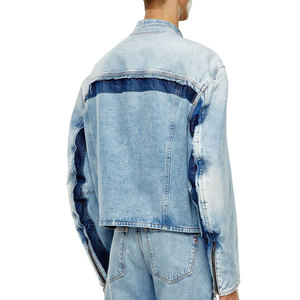 Nueva Chaqueta de Mezclilla 100% Algodón para Hombre, Invierno, Personalizada, con Capucha, Impermeable, Estilo Urbano, Cómoda - Product Image 4