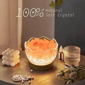 Cool Mist <strong>Himalayan</strong> Crystal <strong>Salt</strong> Rock Stone Ultrasonic Aroma Diffuser <strong>Himalayan</strong> pink <strong>Salt</strong> <strong>Lamp</strong> <strong>Essential</strong> <strong>Oil</strong> Diffuser