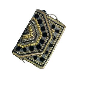 Sac messager en toile pour femme, design bohème indien, fait à la main, élégant, pochette à bandoulière pour les soirées, les courses, les fêtes, vente en gros - Product Image 2