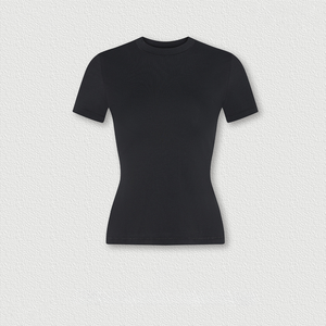Magliette da <span class=keywords><strong>Donna</strong></span> Personalizzabili con Logo, Alta Elasticità, Slim Fit, in <span class=keywords><strong>Cotone</strong></span> e Spandex, Vendita all'Ingrosso - Product Image 5