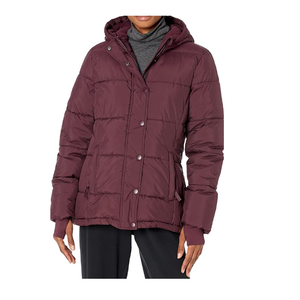 Veste matelassée d'hiver pour femmes nouvelle mode manteau à bulles uni imprimé logo personnalisé OEM vente en gros veste en duvet rembourrée - Product Image 3