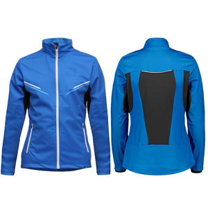 Nouvelle tendance conception personnalisée toile enduite formelle hiver résistance à l'eau Polyester tissu Softshell veste avec poches zippées - Product Image 5