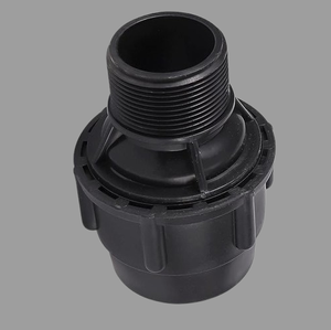 Haute qualité 90MM X 3 pouces PP Compression connecteur rapide HDPE tuyau réduisant l'accouplement pour raccords de tuyauterie d'irrigation goutte à goutte - Product Image 6