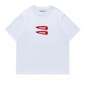 เสื้อยืดโอเวอร์ไซส์ทำจากผ้าฝ้าย100% กราฟิกทรงหลวมโอเวอร์ไซส์ตามสั่ง - Product Image 1