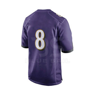 Maillot de football haute performance pour équipes avec tissu anti-humidité Maillot de football américain durable - Product Image 6