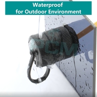 Ranura para tarjeta Nano SIM Dual a prueba de agua a M12 A-Code 12Pin Extensor de cable de montaje en panel hembra para chasis de gabinete al aire libre