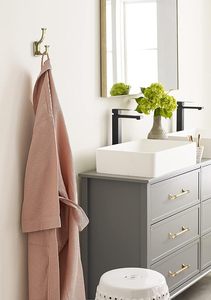 Champagne Bronze Alder Double Prong Decorative Wall <b>Hook</b> Aluminium <b>Coats</b> Hats Entryway Office Bathroom Closet Organization - Product Image 5