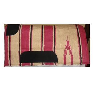 Tapis de selle indien de haute qualité nouveau Design occidental Dressage saut d'équitation laine feutre doublure coton conceptions assorties - Product Image 5