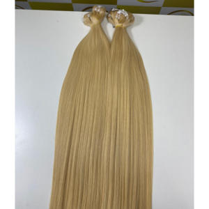 Venta caliente máquina trama color claro caliente Super doble 8-40 pulgadas extensiones de cabello humano crudo cutícula alineada vietnamita - Product Image 2