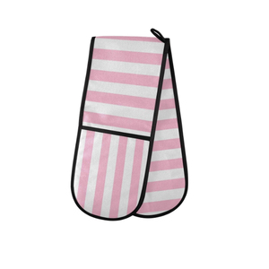 Productos más vendidos de alta calidad, resistencia personalizada, impresión de alta temperatura, barbacoa, algodón, guante doble para horno - Product Image 3