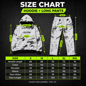Set Felpa con Cappuccio Tie-Dye in Cotone Pesante Personalizzato dal Produttore, Tuta Oversize da Uomo con Pantaloni Larghi Stile Streetwear - Product Image 4