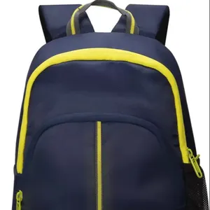 School Backpack Bag For Men's College Student Unisex School Bags University Travel Trip Bag Zipper Mineral Water Bottle Pocket