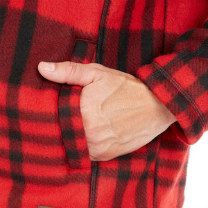 เสื้อมีฮู้ดบุขนแกะอบอุ่นสำหรับผู้ชายมีซิปปิดและผ้าด้านในนุ่มมีฮู้ดติดซิปด้านใน - Product Image 6