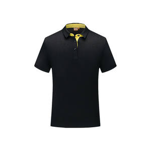 T-shirt polo de golf à manches courtes pour hommes 190 Gsm haute qualité 100% polyester OEM logo personnalisé uni vierge pour hommes - Product Image 3