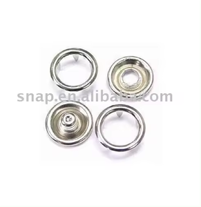 Attaches en alliage de Zinc écologiques de haute qualité 10mm 12mm bouton pression en métal de qualité supérieure lavable pour vêtements et chaussures - Product Image 1