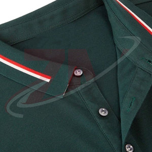 Vente flash, prix raisonnable, polos pour hommes, design personnalisé, respirants, légers, polos pour hommes de couleur unie - Product Image 2