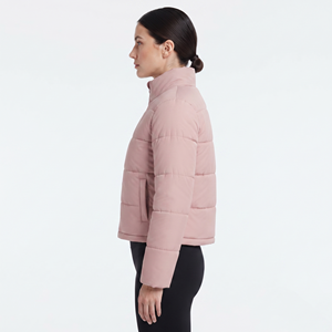 High Quality Simple Streetwear Women Puffer <b>Jacket</b> 2026 Fashion Trends Winter Thick Crop Bubble Puffer <b>Jacket</b> <b>Cropped</b> Zipper - Product Image 3