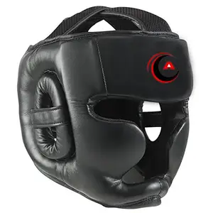 Özel Logo en iyi boks kask boks baş koruması yüz koruyucu boks kafa dişli