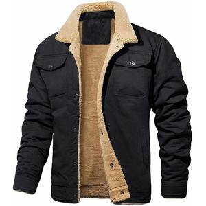 Chaqueta vaquera de invierno para hombre, impermeable, a prueba de viento, transpirable, Estilo Vintage - Product Image 1