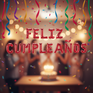 Globos de Fiesta Rojos de Cumpleaños, 45 cm, Paquete de 12 Unidades - Product Image 2