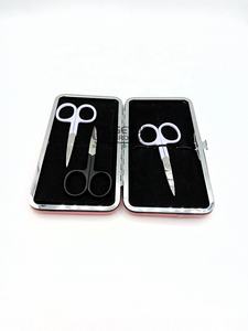 Ciseaux à ongles droits en acier inoxydable à pointe affûtée, vente en gros, option logo personnalisé, plusieurs couleurs disponibles pour usage esthétique - Product Image 4