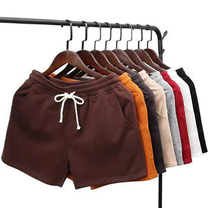 <b>Men</b> Plain 100% Cotton <b>Fleece</b> Sweat <b>Shorts</b> <b>Men's</b> Fashion Sweat <b>Shorts</b> With Elastic Waist Custom <b>Men</b> Casual <b>Short</b> - Product Image 1