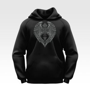 100% coton fabricant personnalisé en gros Logo personnalisé coton hommes pull surdimensionné strass à capuche - Product Image 3