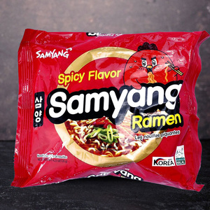 For Samyang Extra <b>Spicy</b> Instant Ramen <b>Noodles</b> 120gm Pack of 1 Fried Processing Bulk Packaging - Product Image 3