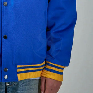 Veste d'hiver légère de style lettreman, sur mesure, nouveau style, veste d'hiver pour hommes - Product Image 5