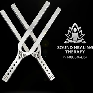 ชุดส้อมเสียงโซลเฟจิโอ 9 ชิ้น - ชุดบำบัดด้วยเสียง จักระ และดีเอ็นเอ - Product Image 1