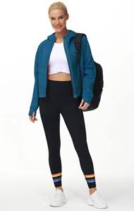 Sweat à capuche zippé en polaire imprimé pour femme, chaud, doux, manches longues, décontracté, avec poches, logo sur le devant, confortable pour tous les jours - Product Image 6