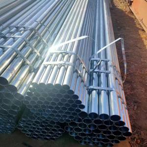 Tubería de Acero Galvanizado por Inmersión en Caliente Q195 Q235 Q345 SS400 GI, Tubo Metálico Redondo de 500 mm, 0.5-3.0 mm, Cotización Rápida - Product Image 6